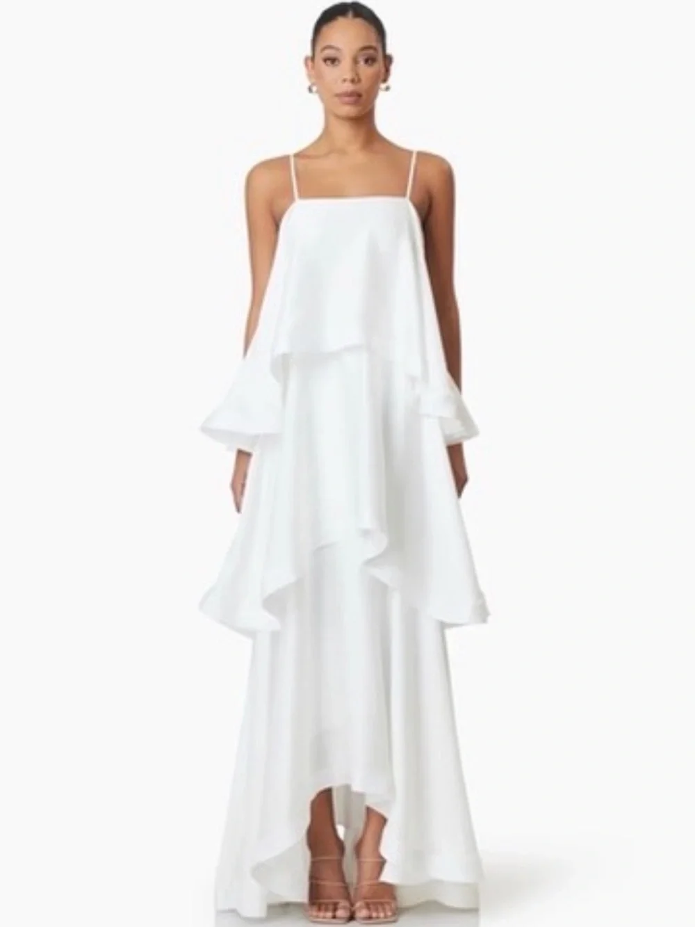 Elliat Tilly Tiered Maxi Dress- Size Large